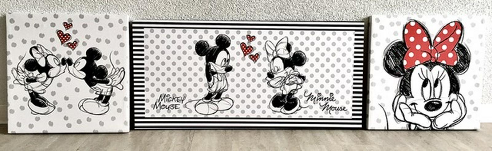 Keilrahmen-Bilder-Set „Disney Minnie & Mickey“