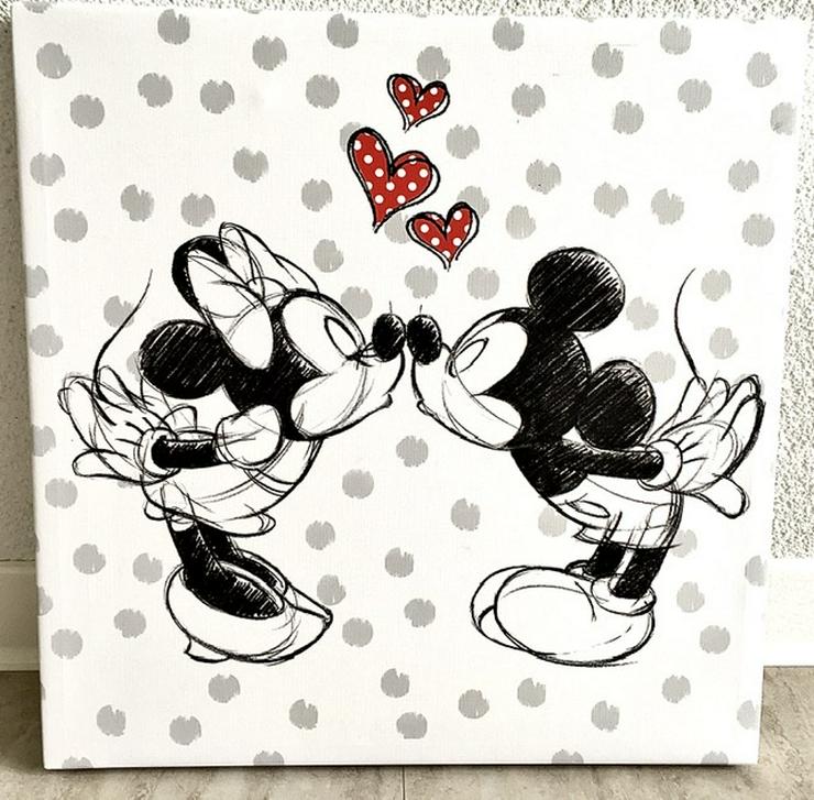 Bild 3: Keilrahmen-Bilder-Set „Disney Minnie & Mickey“