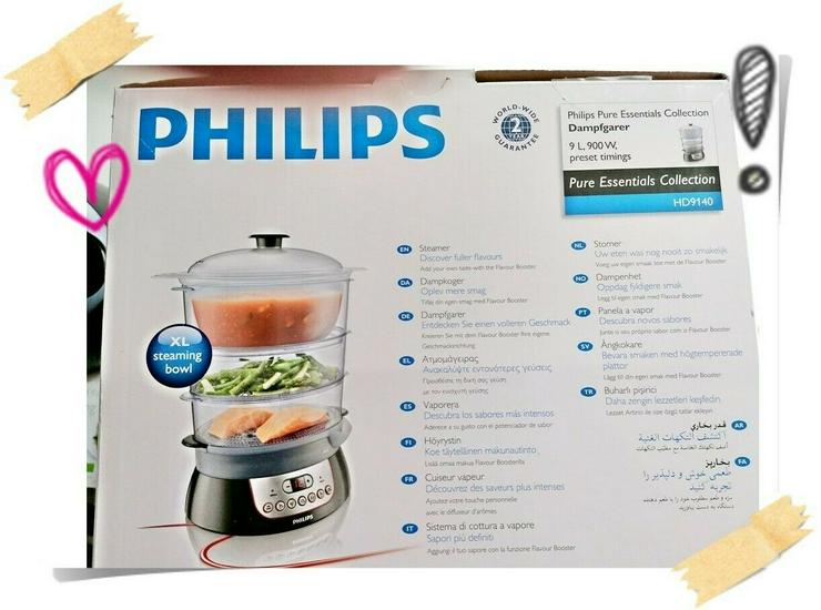 Bild 8: Philips Dampfgarer HD 9140 zur schonenden Zubereitung von Lebensmitteln