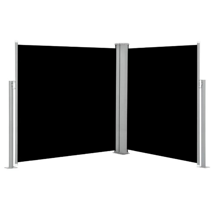 Bild 4: Ausziehbare Seitenmarkise 160x600 cm Schwarz