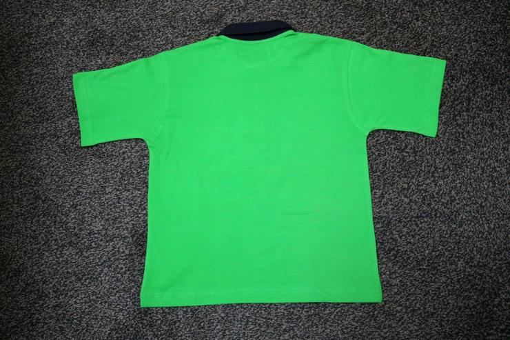 Poloshirt, Gr. 128, apfelgrün - Größen 122-128 - Bild 4