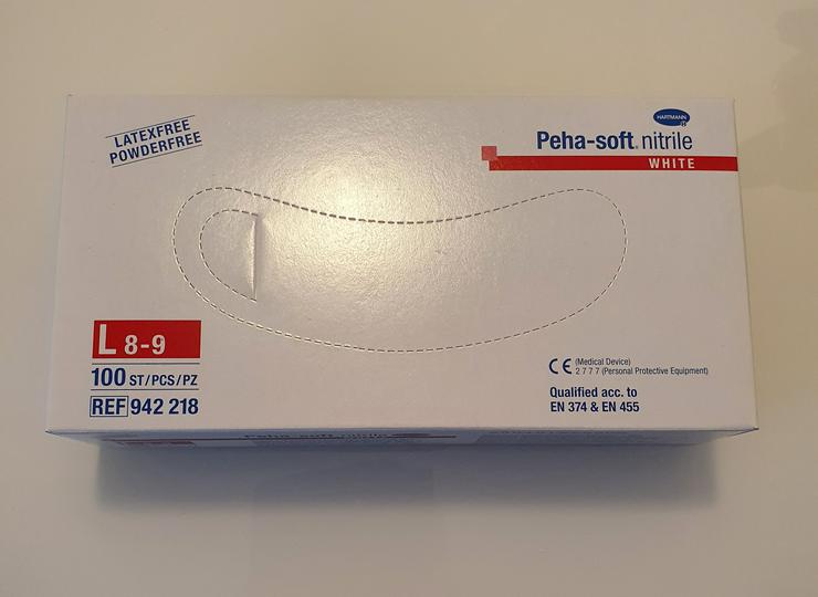 Bild 5: Desinfektionsmittel, Flächendesinfektionsmittel, Handschuhe Nitril, FFP3D Maske  Set