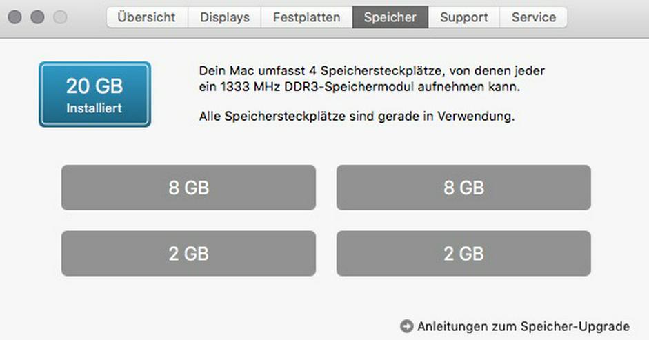 Bild 7: iMac 27", Mitte 2011, 1 TB SSD, 20 GB RAM, 2,7 GHz Intel Core i5