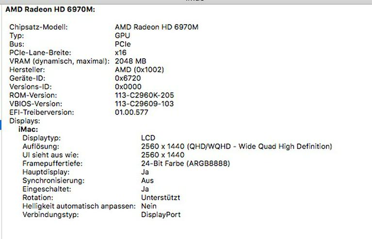 Bild 9: iMac 27", Mitte 2011, 1 TB SSD, 20 GB RAM, 2,7 GHz Intel Core i5