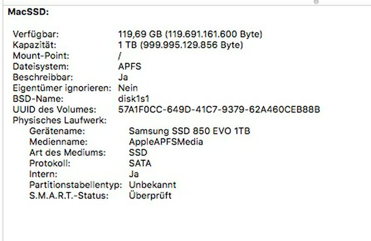 Bild 8: iMac 27", Mitte 2011, 1 TB SSD, 20 GB RAM, 2,7 GHz Intel Core i5