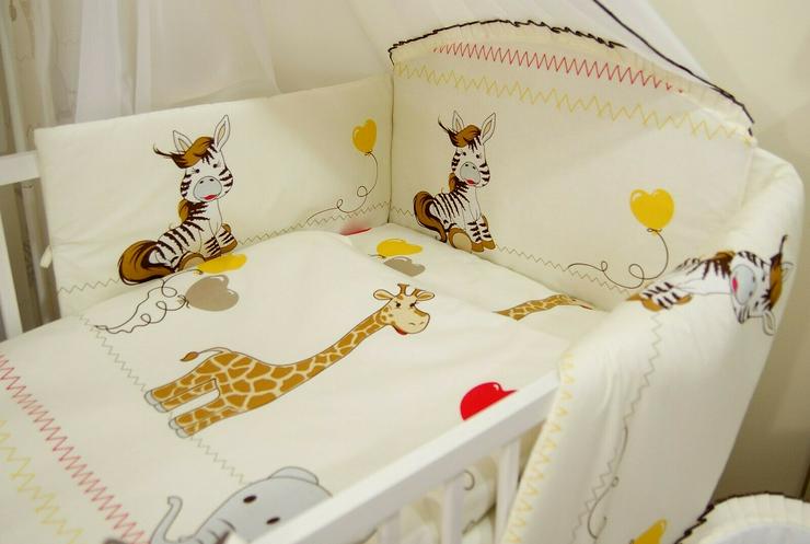 3 tlg. Bettwäsche für Kinderbett Schützer Kissenbezug Bettsets Bettausstattung  - Bettwäsche, Kissen & Decken - Bild 8