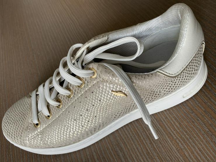 Bild 3: GEOX respira Damen Sneaker, gold, Größe 38