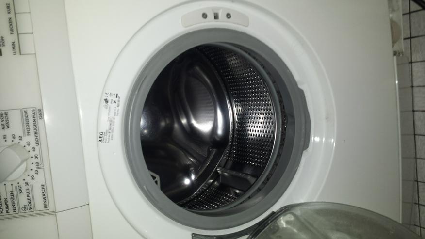 Bild 1: AEG Waschmaschine 