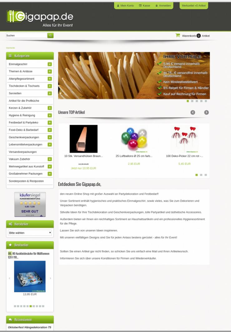 Webshop, Onlineshop EUR 694,- - PC & Multimedia - Bild 6
