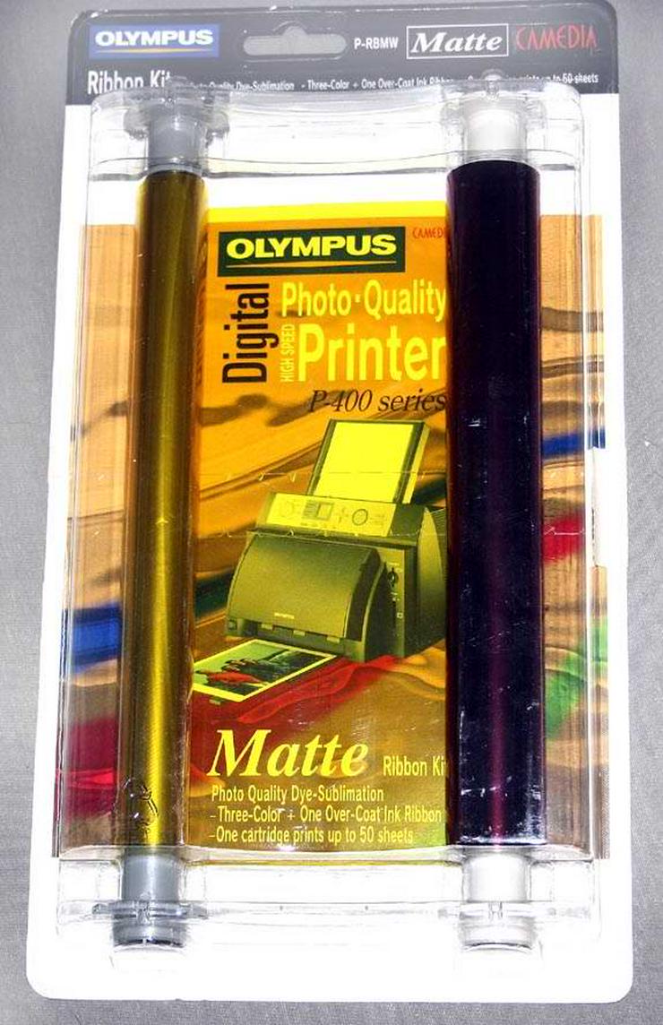OLYMPUS P-400/P-440 FARBBAND Ribbon für 50 (49) Ausdrucke - Toner, Druckerpatronen & Papier - Bild 1