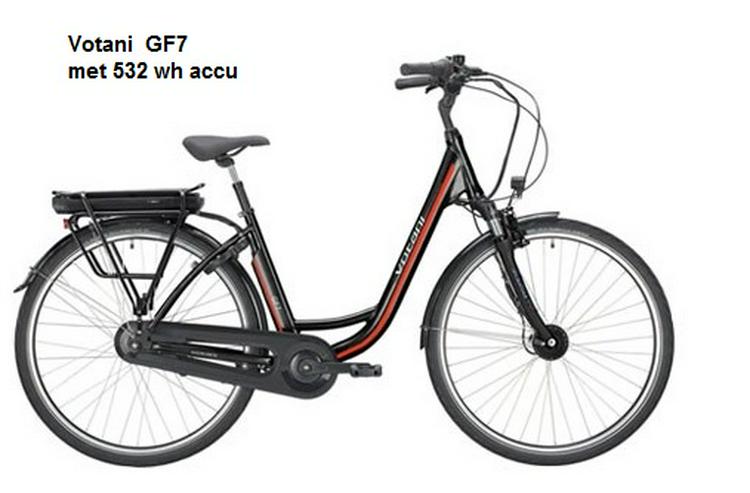 elektrische fiets voorwiel motor met 532 wh accu 