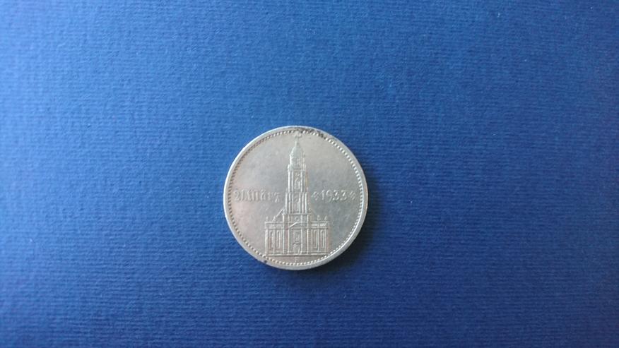 5 Reichsmark - Silbermünze aus dem Jahr 1934. incl. Versand - Deutsche Mark - Bild 1