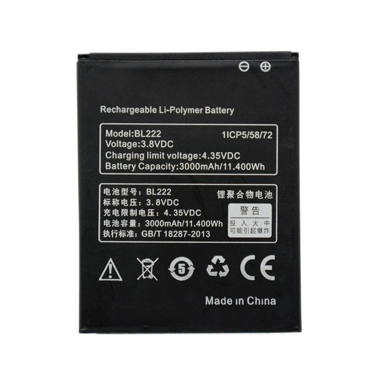 Akku passend für Lenovo S668T S660,BL222 Batterien