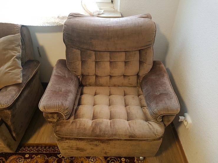 Eckcouch, Eckgarnitur, mit Sessel, gebraucht - Sofas & Sitzmöbel - Bild 3