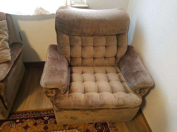 Eckcouch, Eckgarnitur, mit Sessel, gebraucht - Sofas & Sitzmöbel - Bild 6