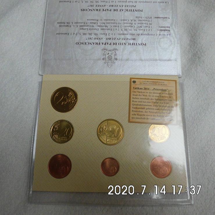 Bild 2: Vatikan Kursmünzensatz 2017