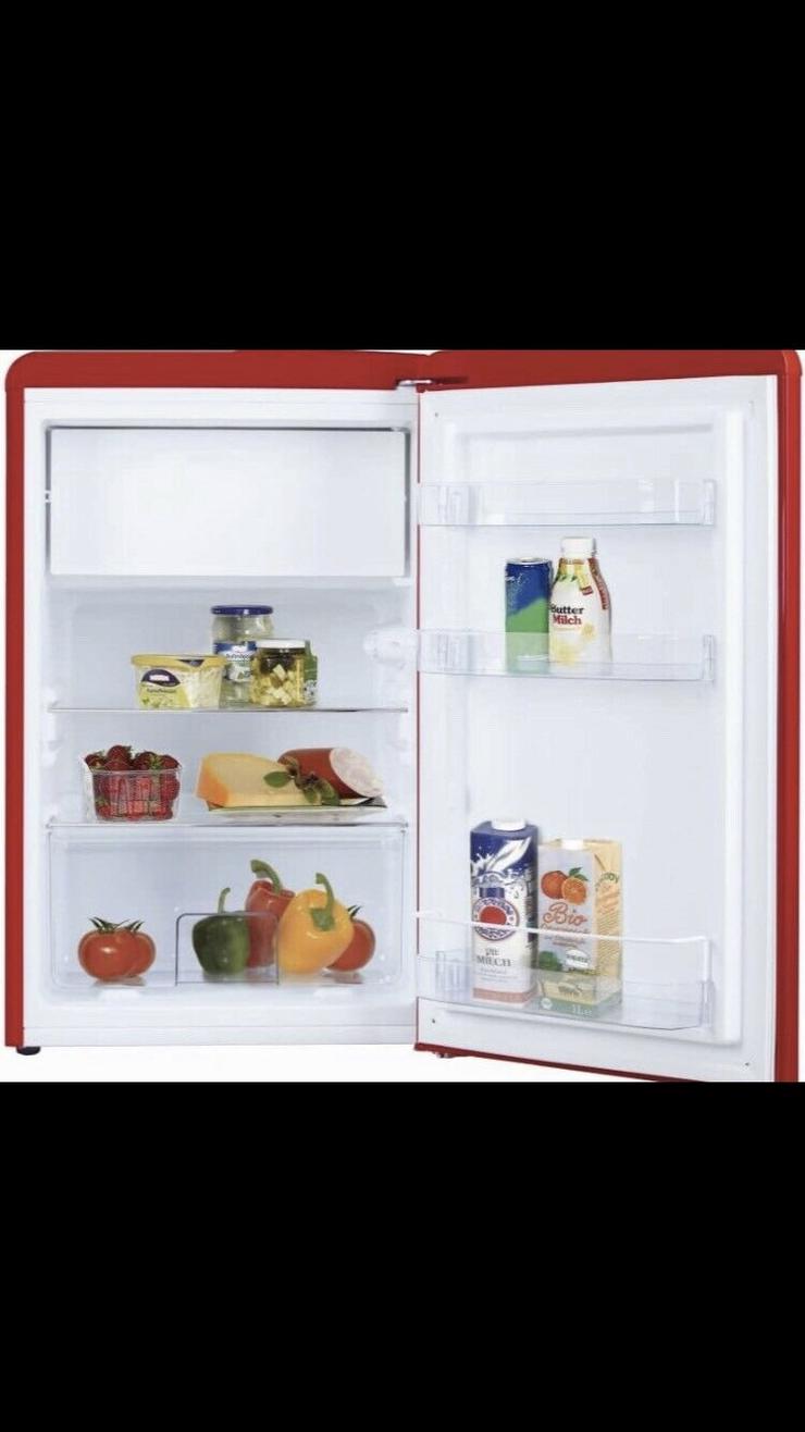 Amica Retro Kühlschrank Rot  - Kühlschränke - Bild 2