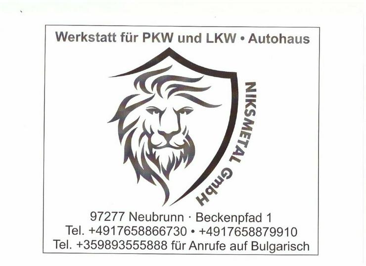 PKW und LKW Werkstadt - Reparaturen & Handwerker - Bild 1