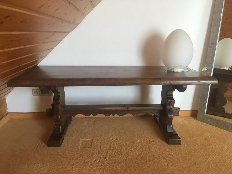 Bild 2: Antiker gewachster Eichentisch Wohnzimmertisch Tisch