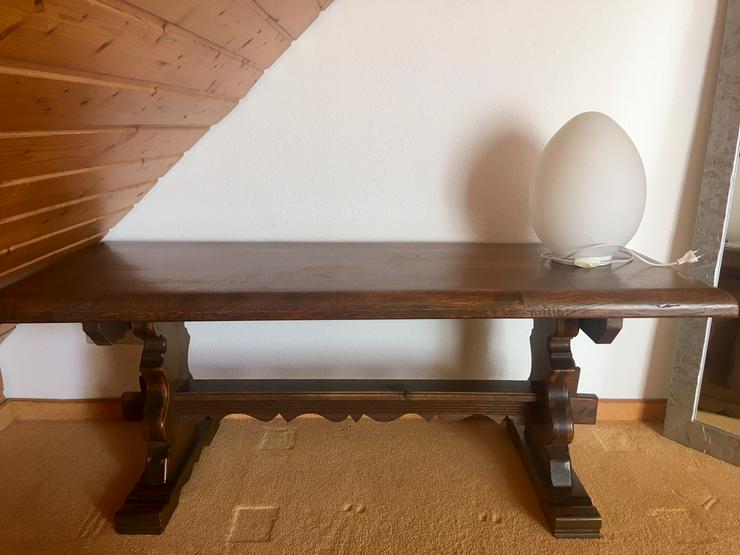 Antiker gewachster Eichentisch Wohnzimmertisch Tisch - Couchtische - Bild 3