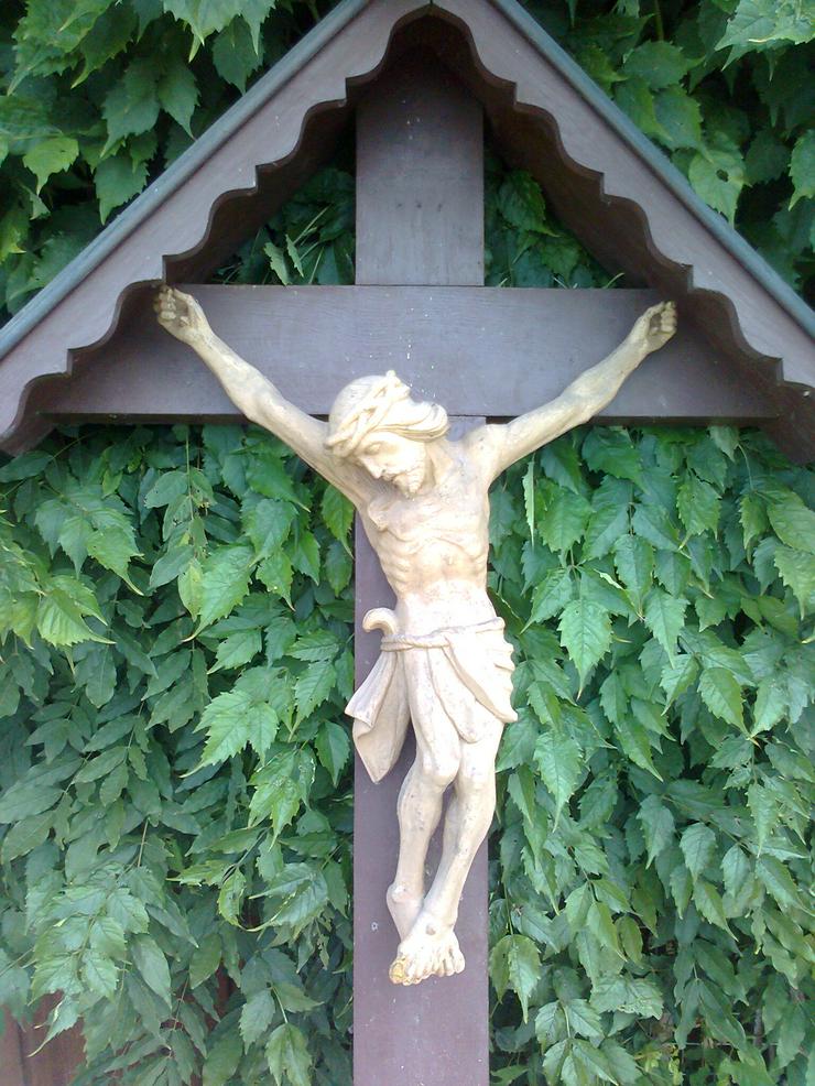 MARTERL - Jusus am Kreuz - ca 50 Jahre alt - sehr guer Zustand - VHB - Figuren - Bild 2