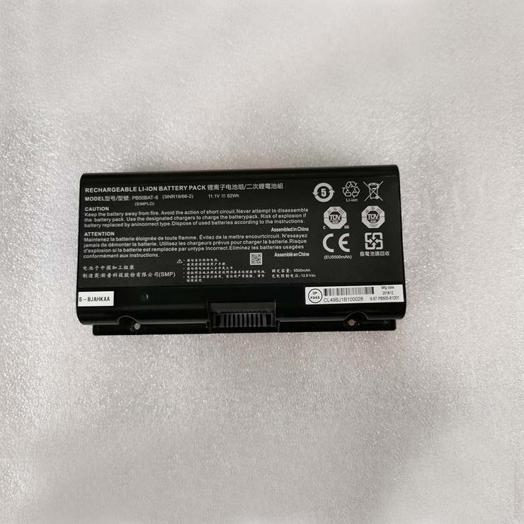 Akku passend für Clevo PB71EF-G PowerSpec 1520 1720,PB50BAT-6 Batterien