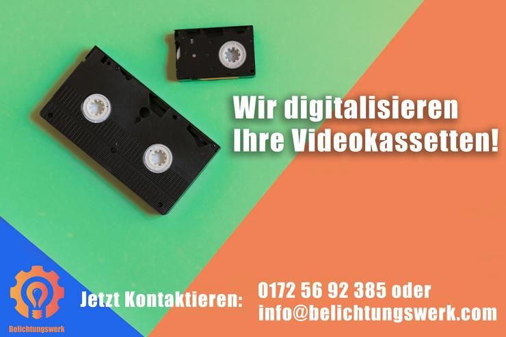 Wir digitalisieren Ihre Videokassetten