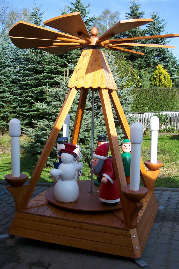 Bild 7: Weihnachtspyramide - Außenpyramide -Gartenpyramide