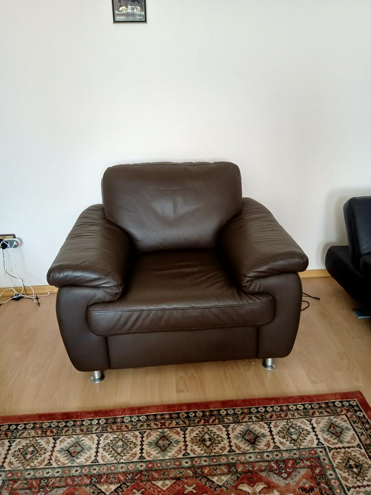 Sessel aus Echtleder - Sofas & Sitzmöbel - Bild 1