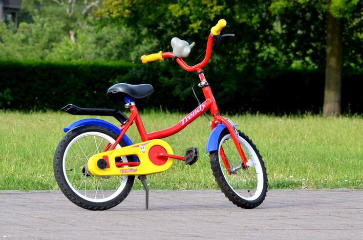 Kinderfahrrad 14“ mit Stützrädern - Kinderfahrräder - Bild 4