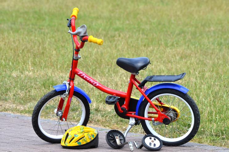 Kinderfahrrad 14“ mit Stützrädern - Kinderfahrräder - Bild 17