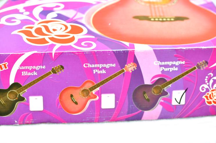 Bild 19: Designer Gitarre „Gypsy Rose“ 7/8, für Kinder und Jugendliche