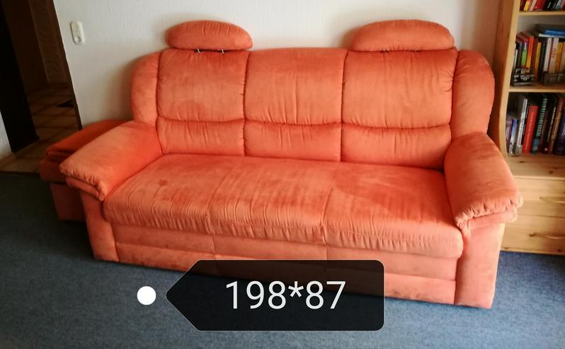 Couch mit Hocker - Sofas & Sitzmöbel - Bild 1