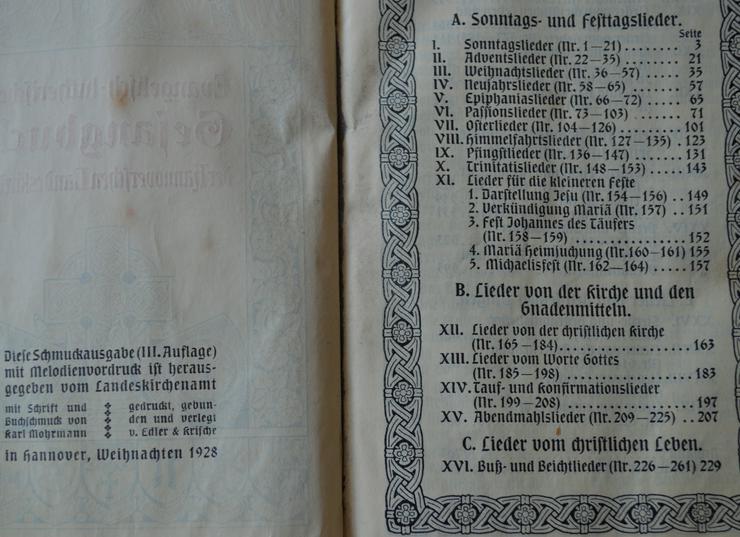 Gesangbuch der Evangilisch Lutherischen Landeskirche Hannover - Religion & Lebenshilfe - Bild 2