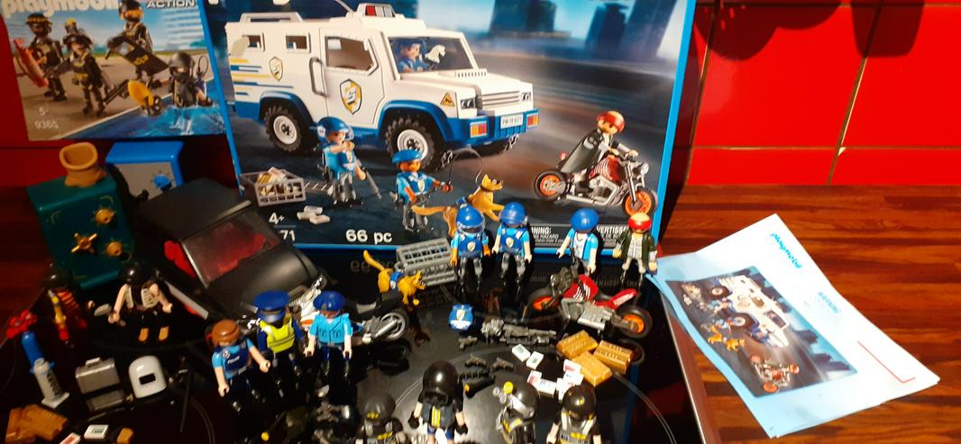 Bild 9: Großes Playmobil Polizei Set 9371 - 9365 - 4059
