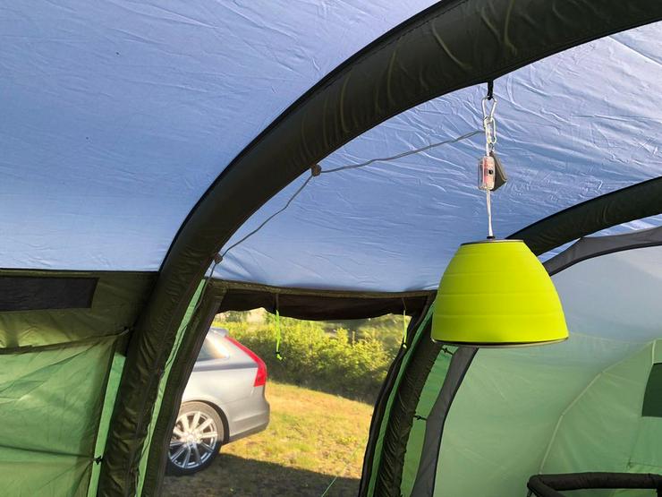 Bild 2: Zelt für 6! Outwell Rosswell 6a Familienzelt. Aufblasbares Zelt mit viel Ausrüstung!