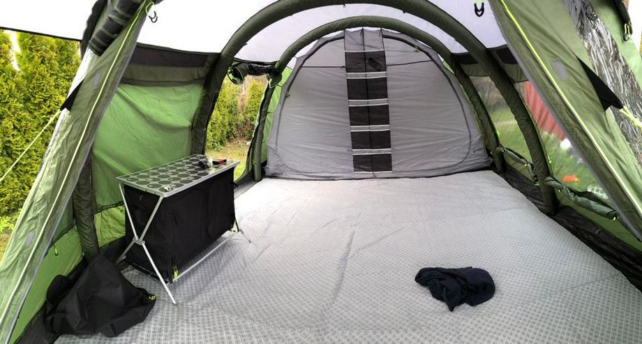 Bild 4: Zelt für 6! Outwell Rosswell 6a Familienzelt. Aufblasbares Zelt mit viel Ausrüstung!
