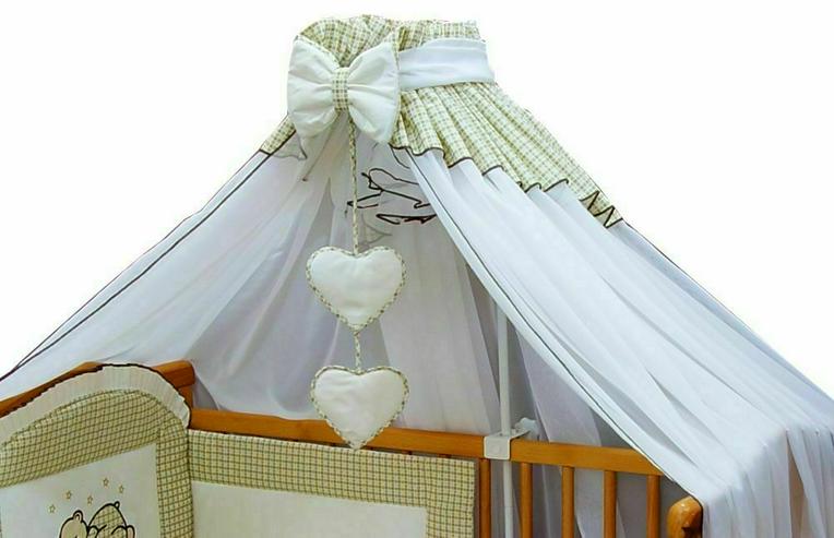 Betthimmel Netze für Babybett Breite 300cm Babyzimmer Bettausstattung 8 Farben  - Bettwäsche, Kissen & Decken - Bild 5