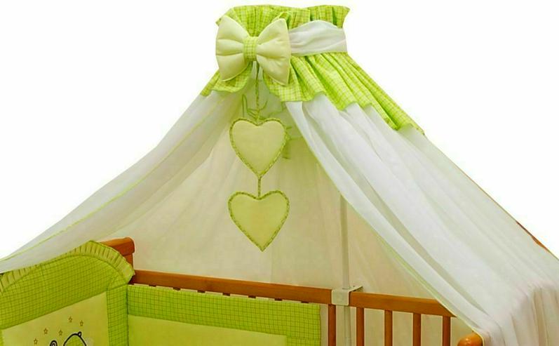 Bild 8: Betthimmel Netze für Babybett Breite 300cm Babyzimmer Bettausstattung 8 Farben 