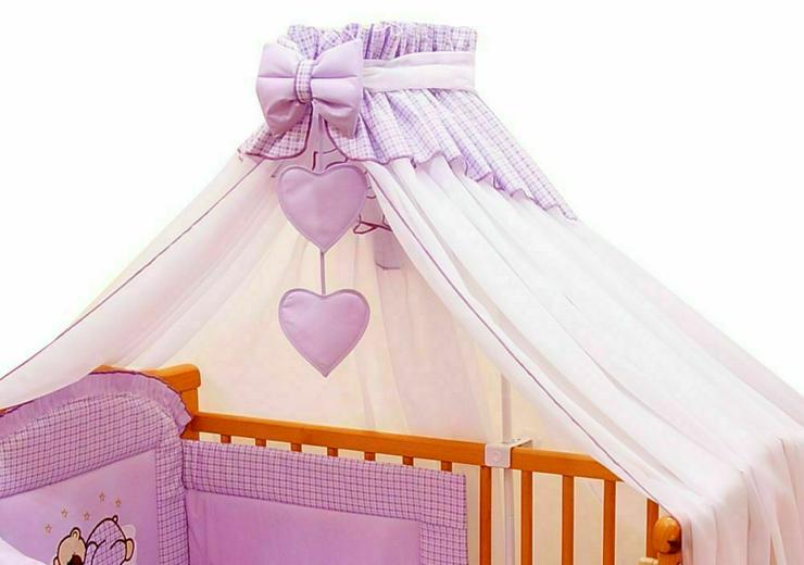 Bild 7: Betthimmel Netze für Babybett Breite 300cm Babyzimmer Bettausstattung 8 Farben 