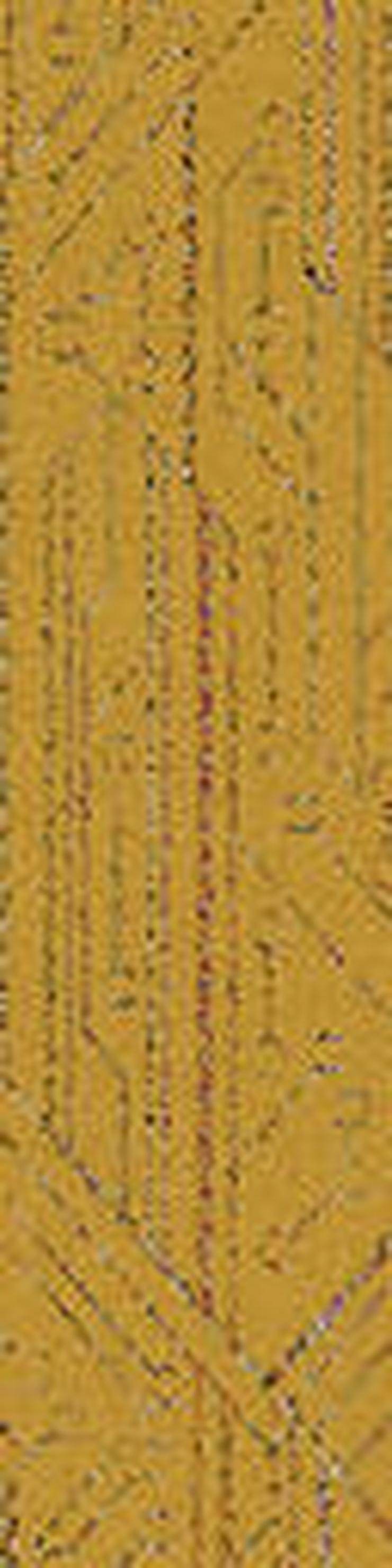 Jetzt im Angebot: Schöne gelbe 25X100cm Interface Teppichfliesen - Teppiche - Bild 3