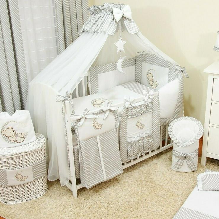 Aufbewahrungstaschen Wandaufbewahrung Hängeaufbewahrung Betttasche für Babybett - Bettwäsche, Kissen & Decken - Bild 7