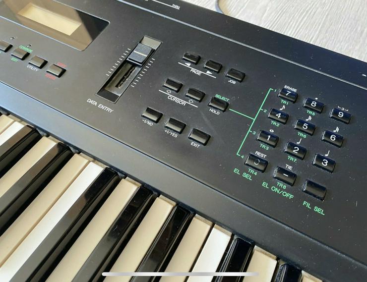 Bild 3: Yamaha SY55 1980er Vintage Synthesizer / Sequenzer / Keyboard