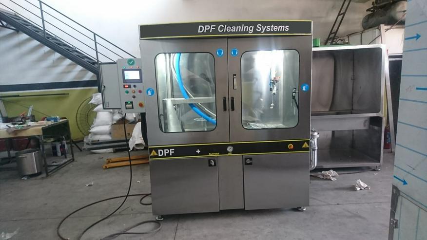 Bild 3: DPF Reiniger Maschine Diesel Partikel Filter 