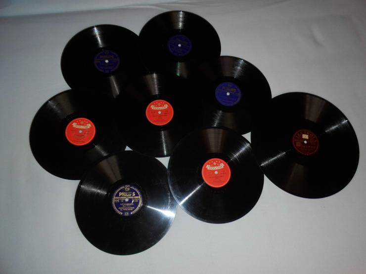 Bild 2: Original 78er Schallplatten aus den 50er / 60er Jahren