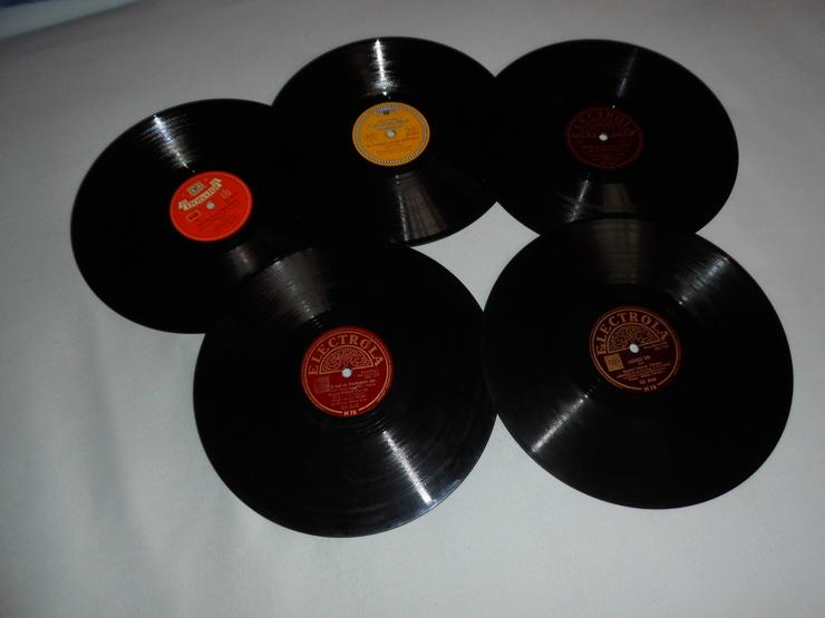 Original 78er Schallplatten aus den 50er / 60er Jahren