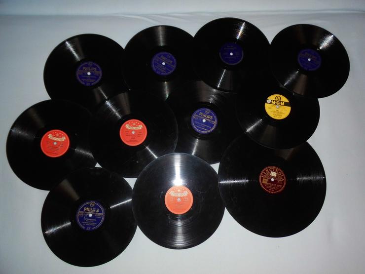 Bild 3: Original 78er Schallplatten aus den 50er / 60er Jahren