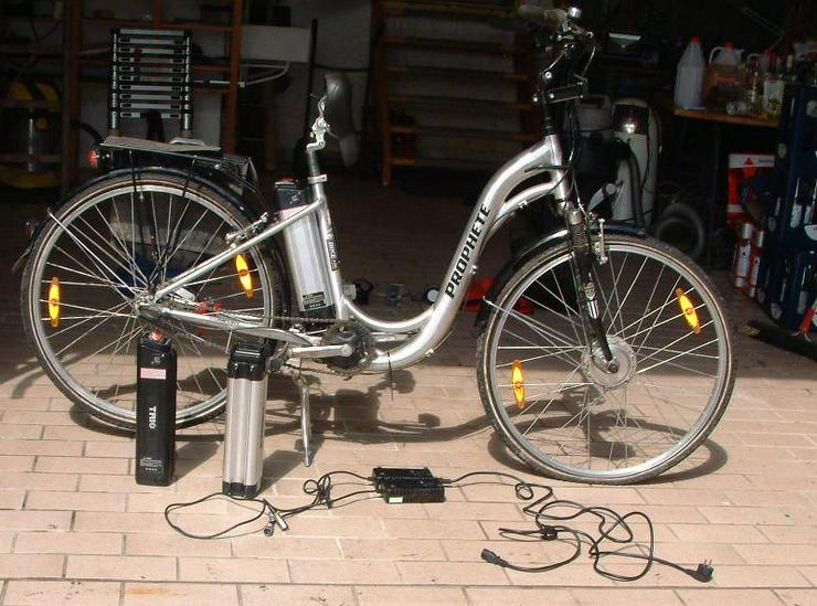 E-Bike 100 Prophete 250 Watt 28“  inkl 3 Akkus, 2 Ladegeräte und Zubehör. Motor defekt - Elektro Fahrräder (E-Bikes) - Bild 5