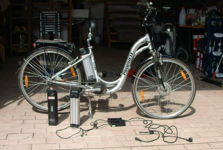 E-Bike 100 Prophete 250 Watt 28“  inkl 3 Akkus, 2 Ladegeräte und Zubehör. Motor defekt - Elektro Fahrräder (E-Bikes) - Bild 4