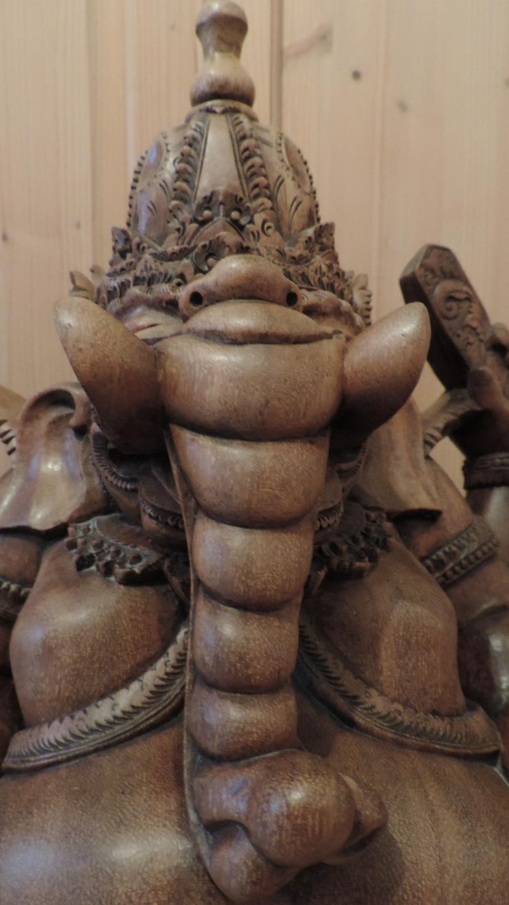 Bild 4: Wunderschöner Ganesha aus Teakholz